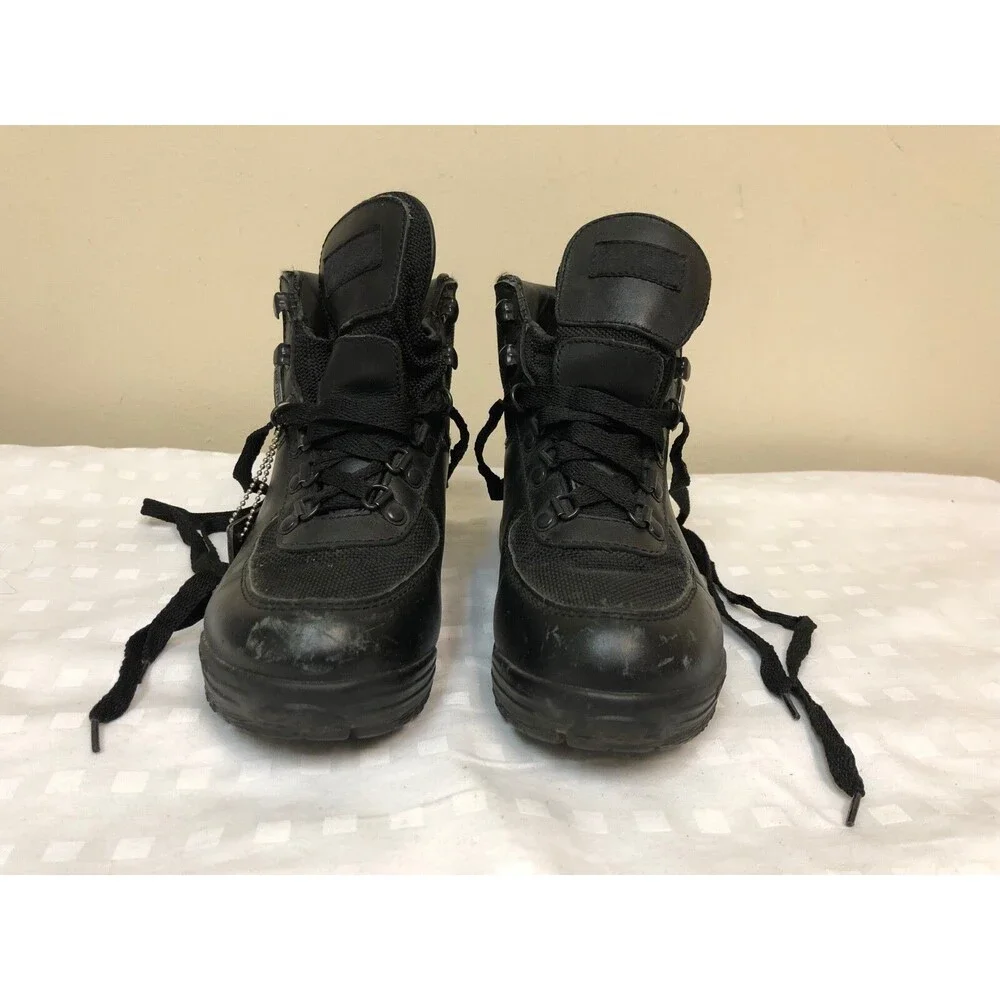 Vasque Gore-tex Hiking Boots Kids black  leather shoes Thinsulate US sz 4